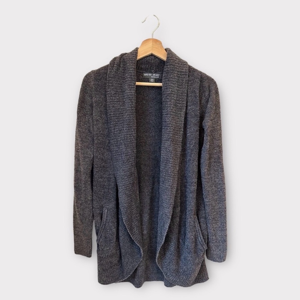Barefoot Dreams Charcoal Cardigan